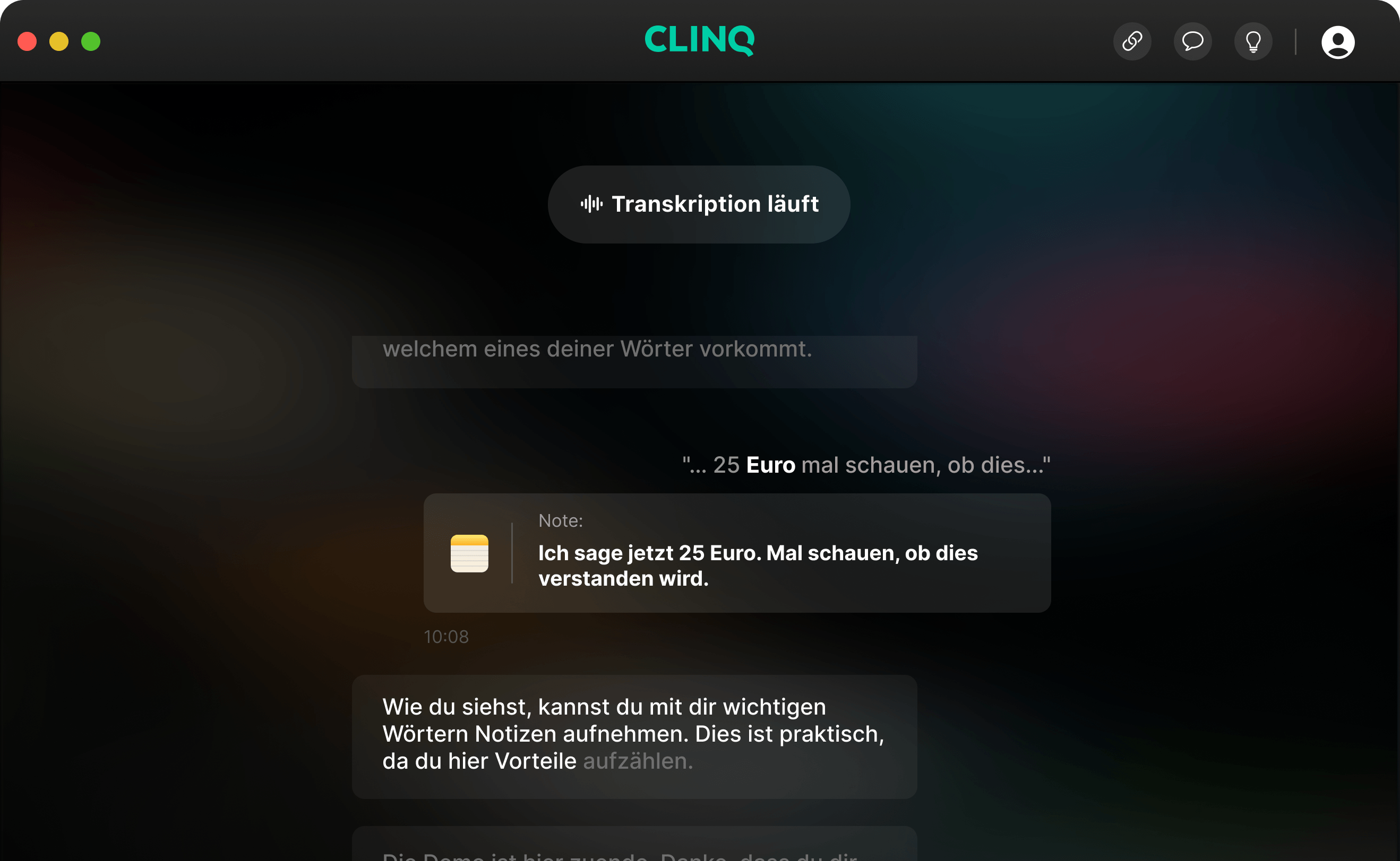 CLINQ language detection