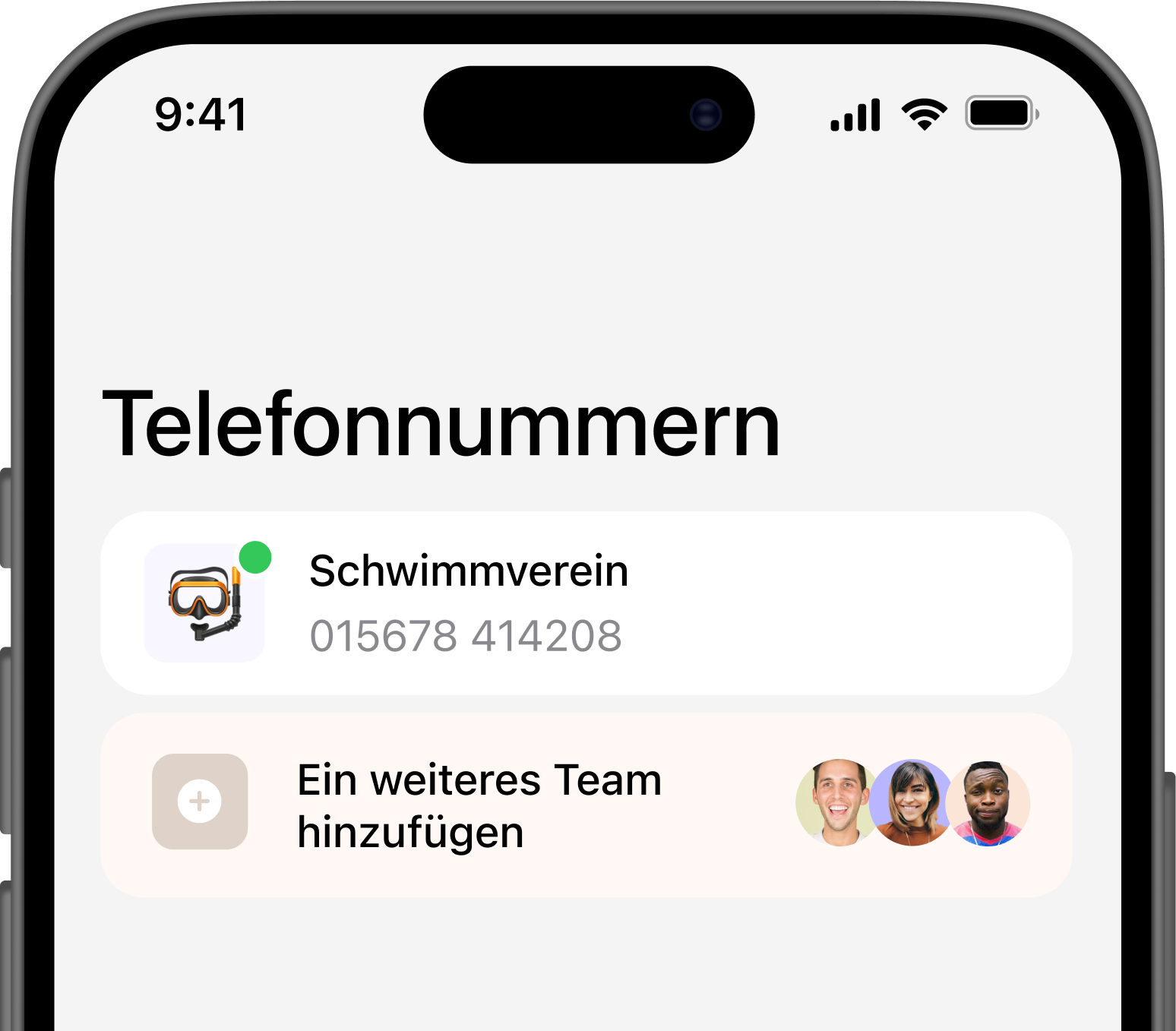 showing how easy it is to book a new number