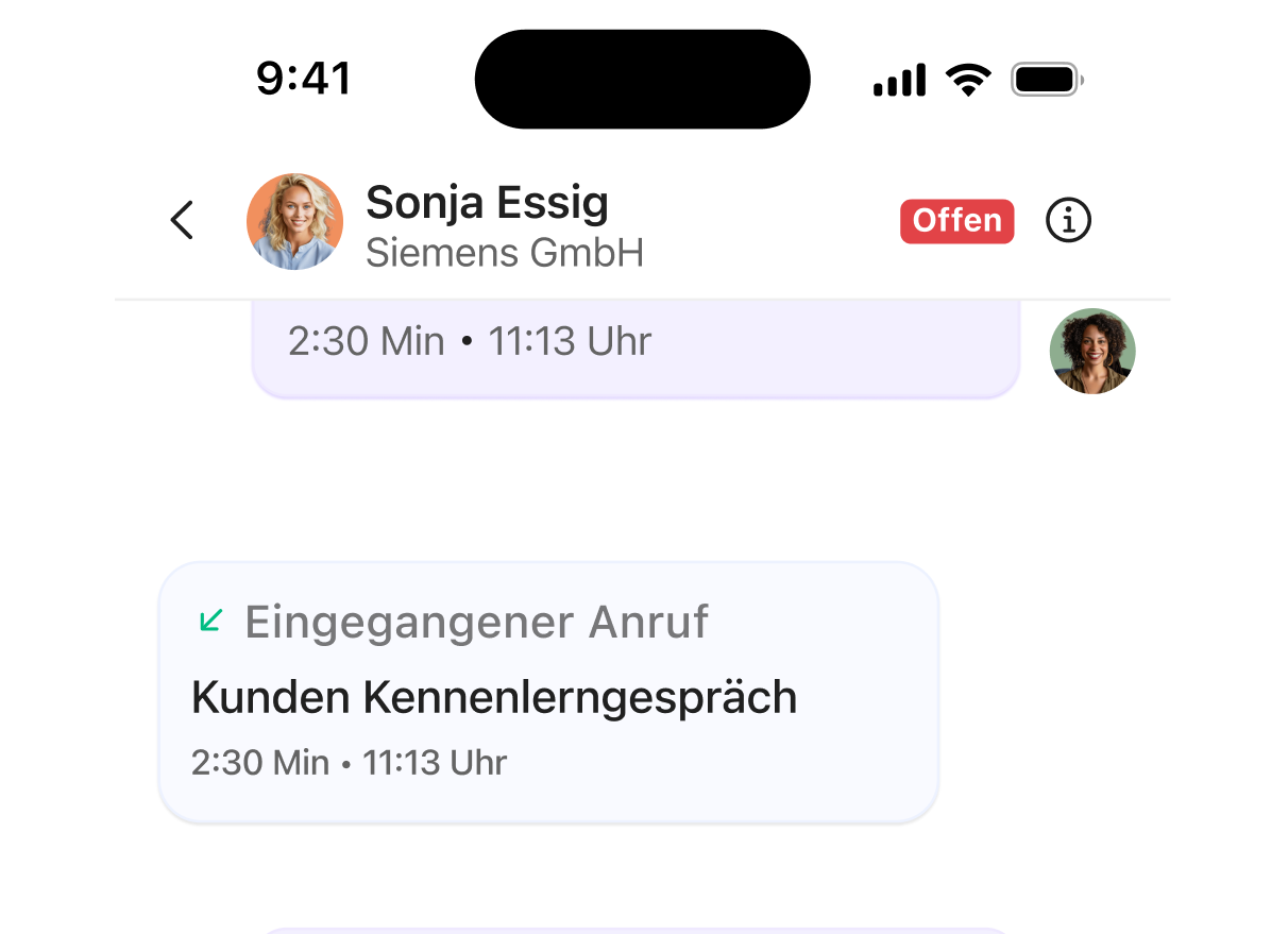 casual user using smartphone to make a call